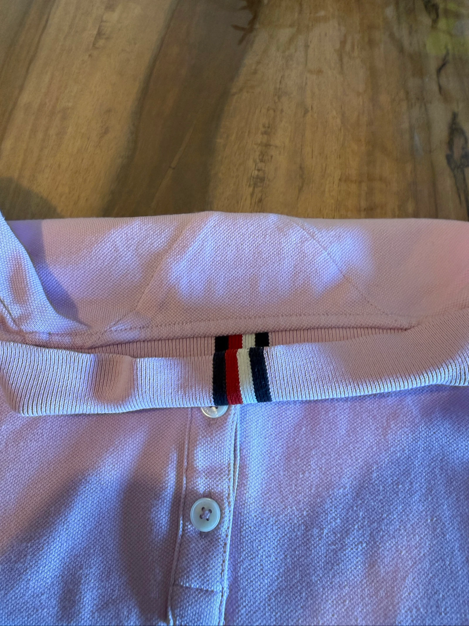 Polo mujer Tommy Hilfiger – Rosa pálido – Talla L – Ajuste Regular - Chic y casual – photo 6